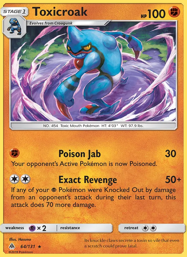 Toxicroak 64/131