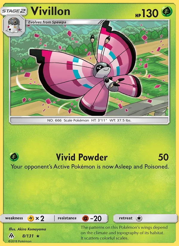 Vivillon 8/131