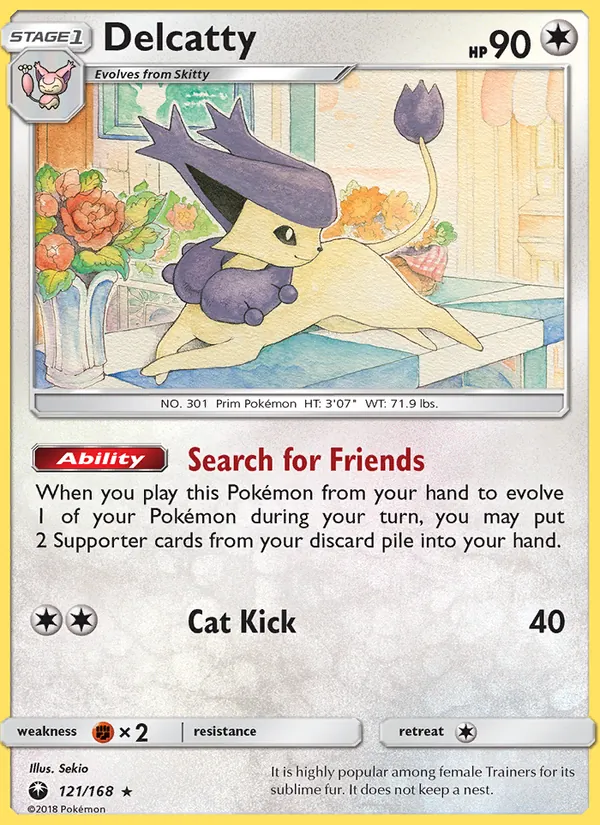 Delcatty 121/168