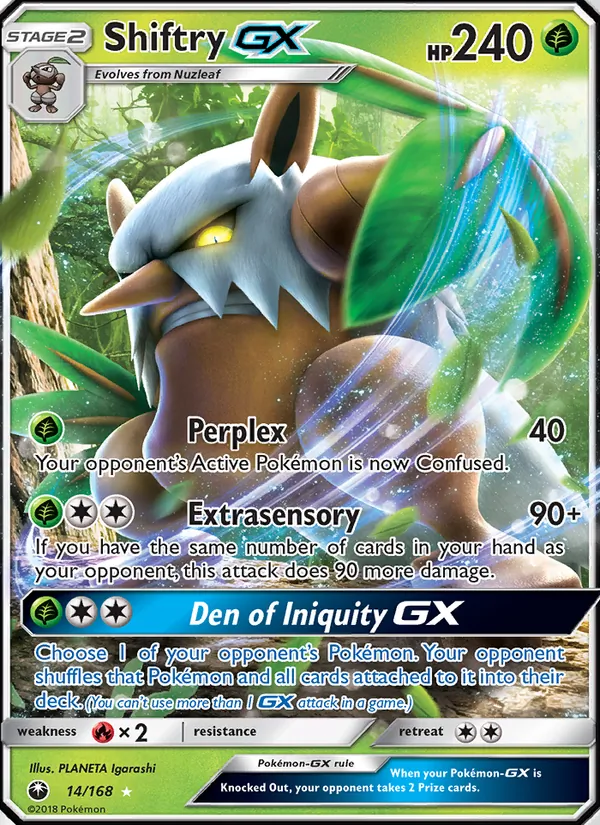 Shiftry GX 14/168