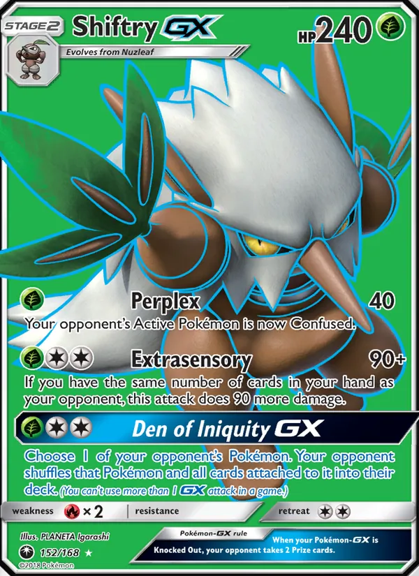 Shiftry GX 152/168