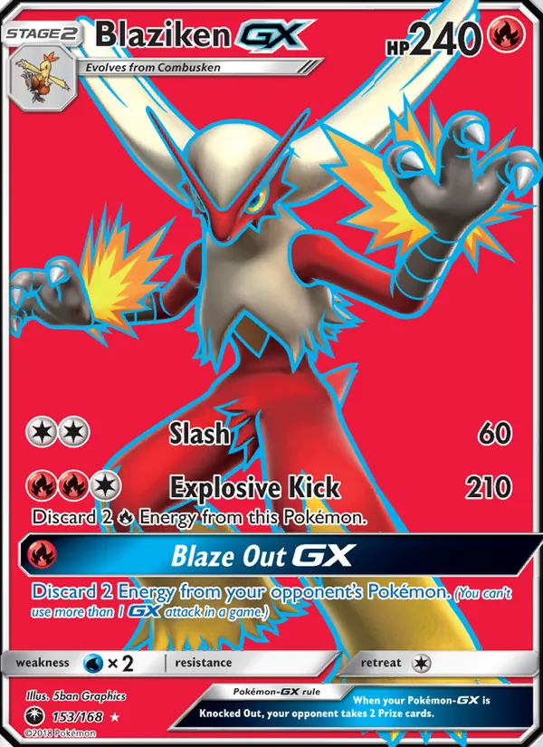 Blaziken GX 153/168