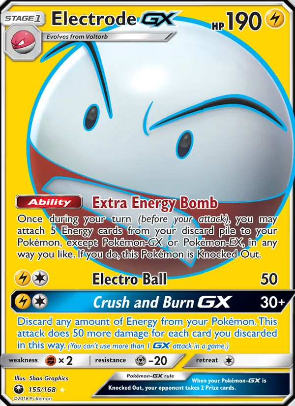 Electrode GX 155/168