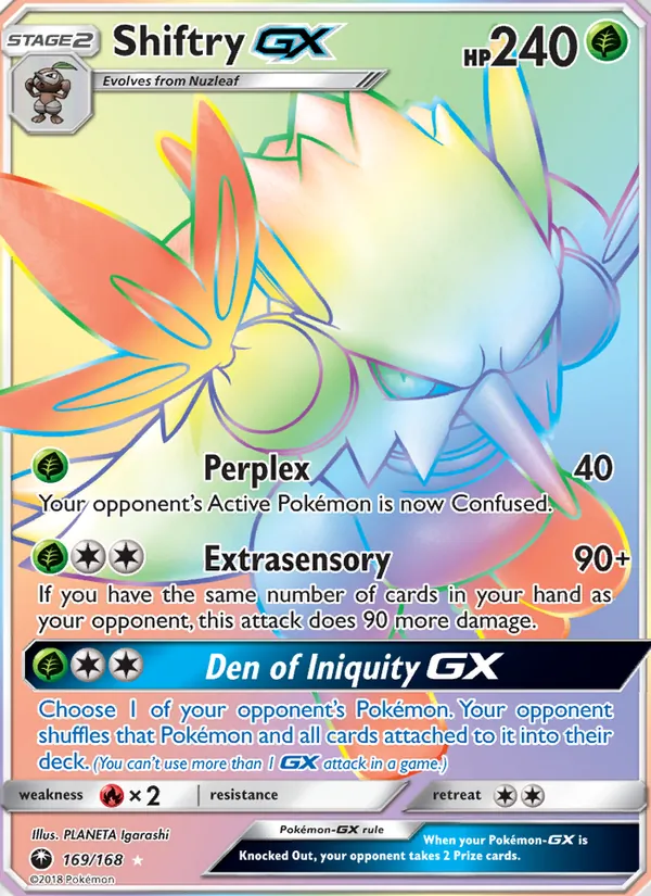 Shiftry GX 169/168