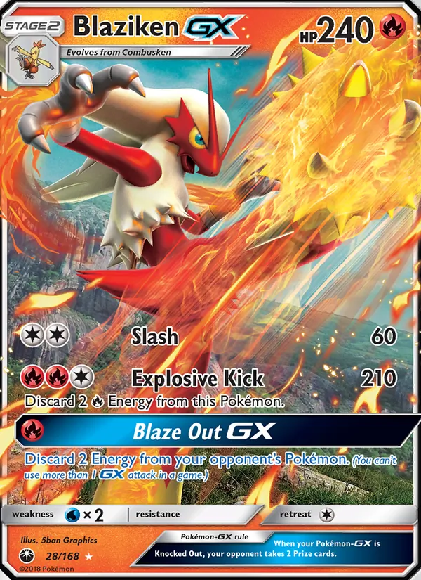 Blaziken GX 28/168