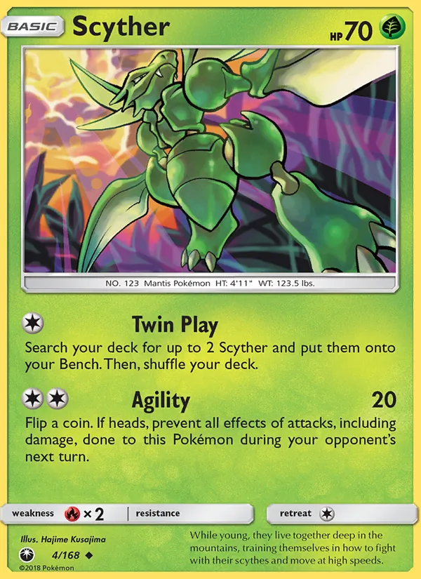 Scyther 4/168