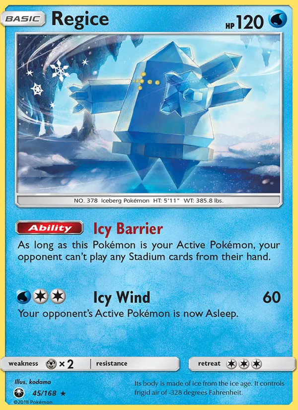 Regice 45/168