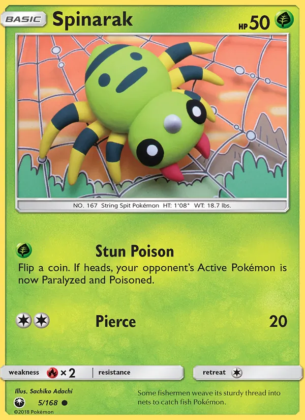 Spinarak 5/168