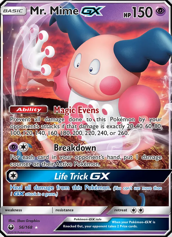Mr. Mime GX 56/168