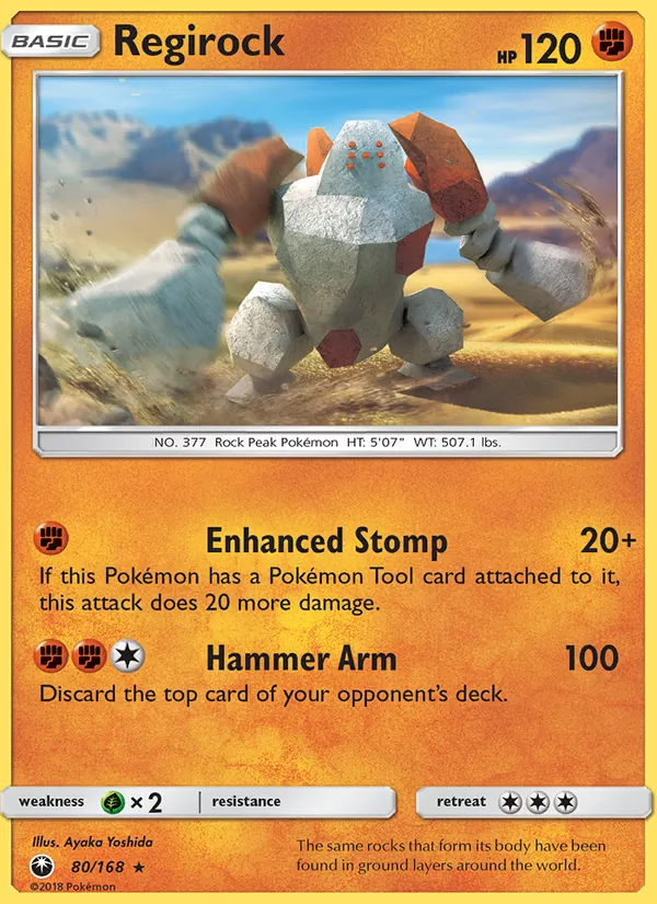 Regirock 80/168