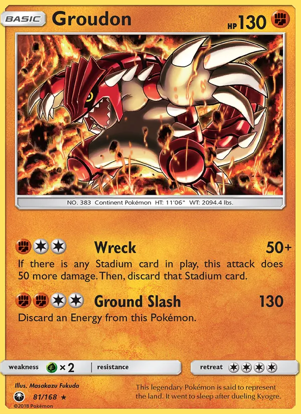 Groudon 81/168