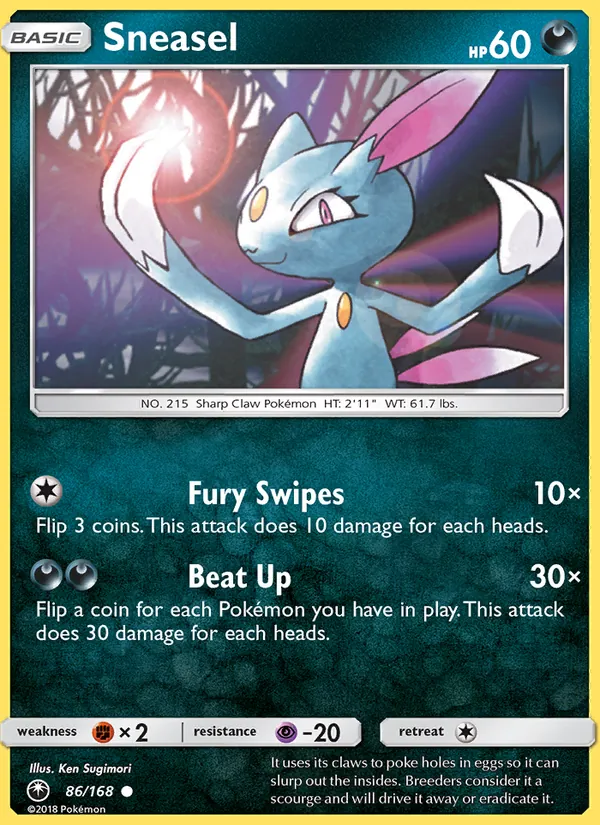 Sneasel 86/168