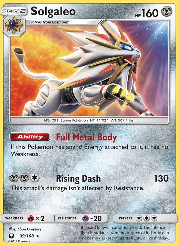 Solgaleo 99/168