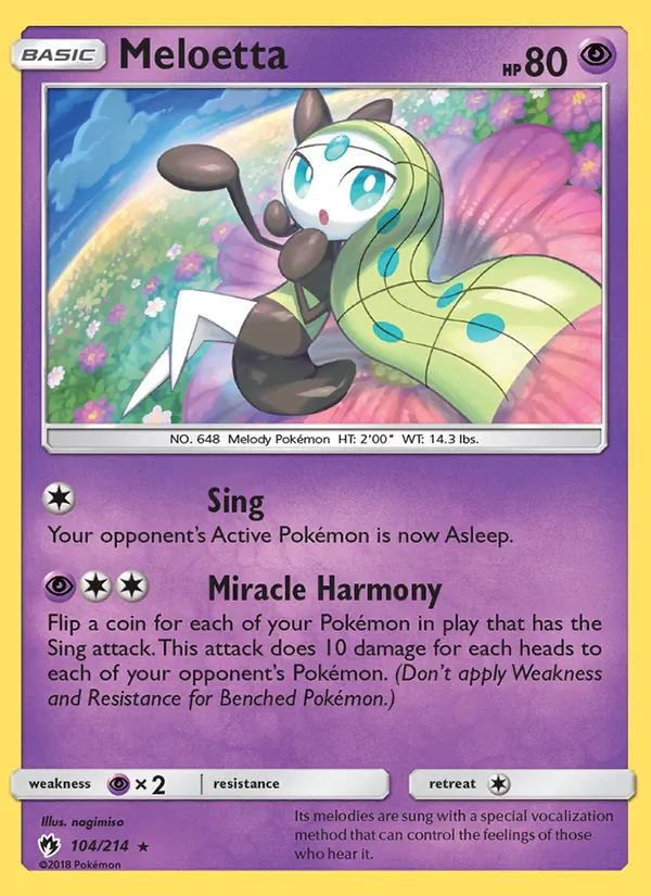 Meloetta 104/214