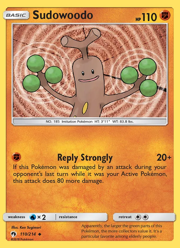 Sudowoodo 110/214