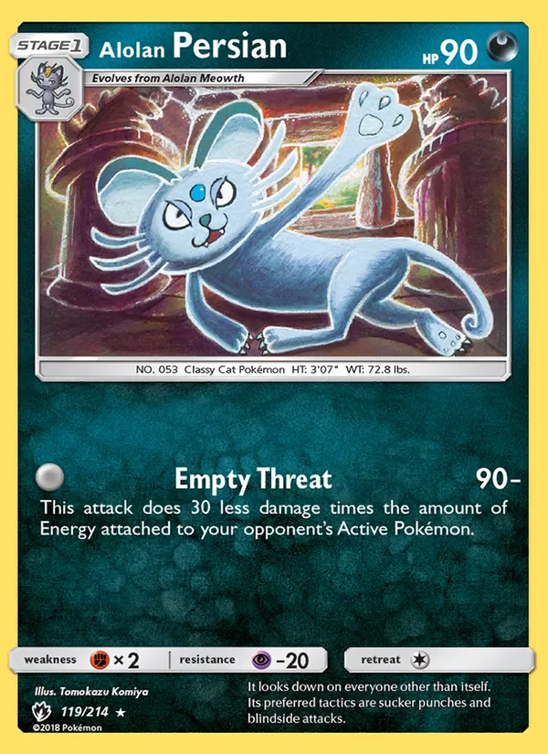Alolan Persian 119/214