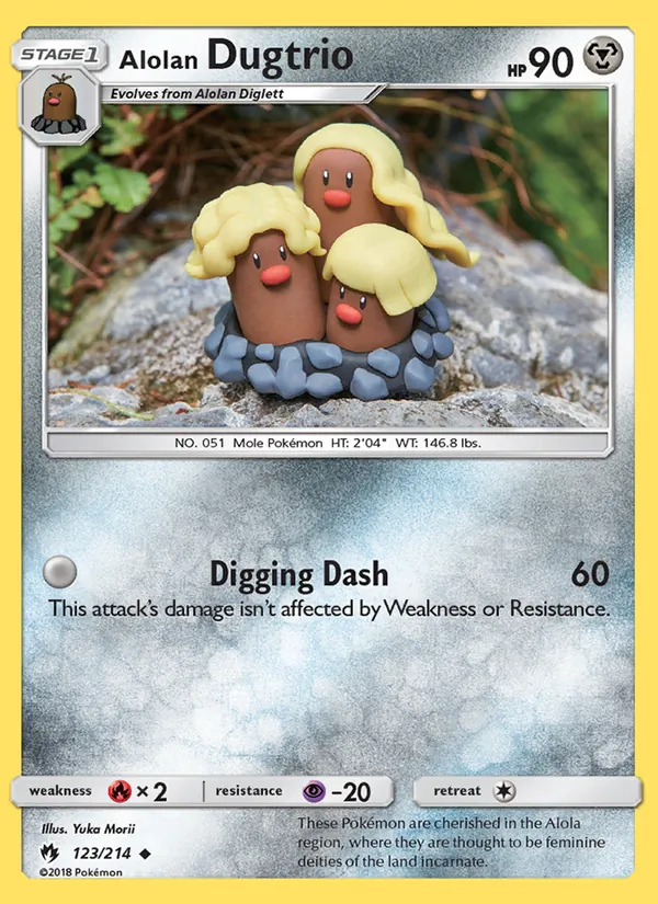 Alolan Dugtrio 123/214