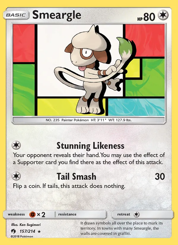 Smeargle 157/214