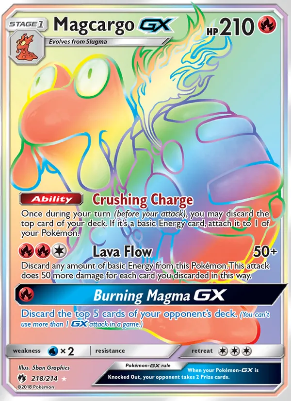 Magcargo GX 218/214