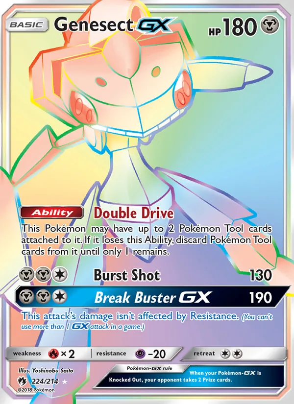 Genesect GX 224/214