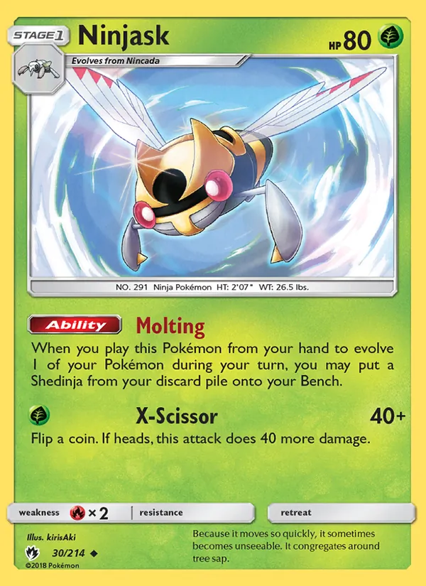 Ninjask 30/214