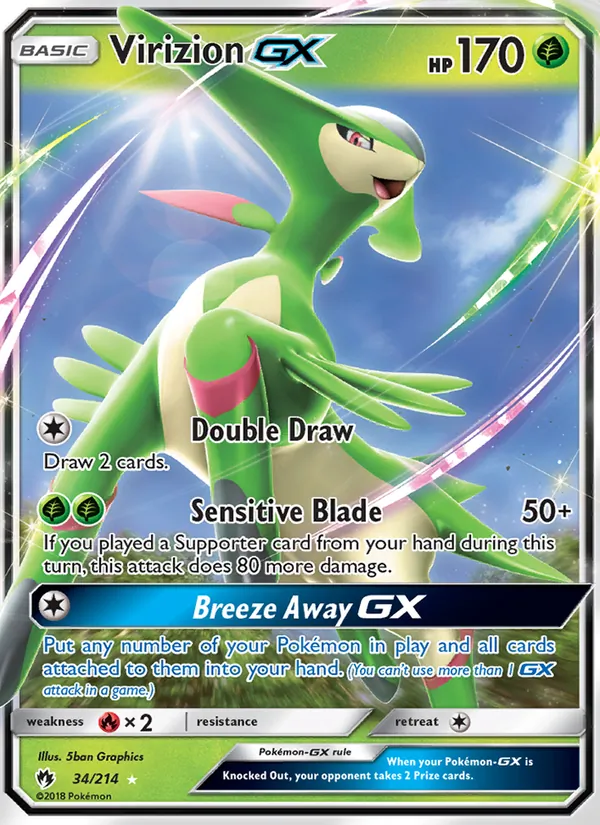 Virizion GX 34/214