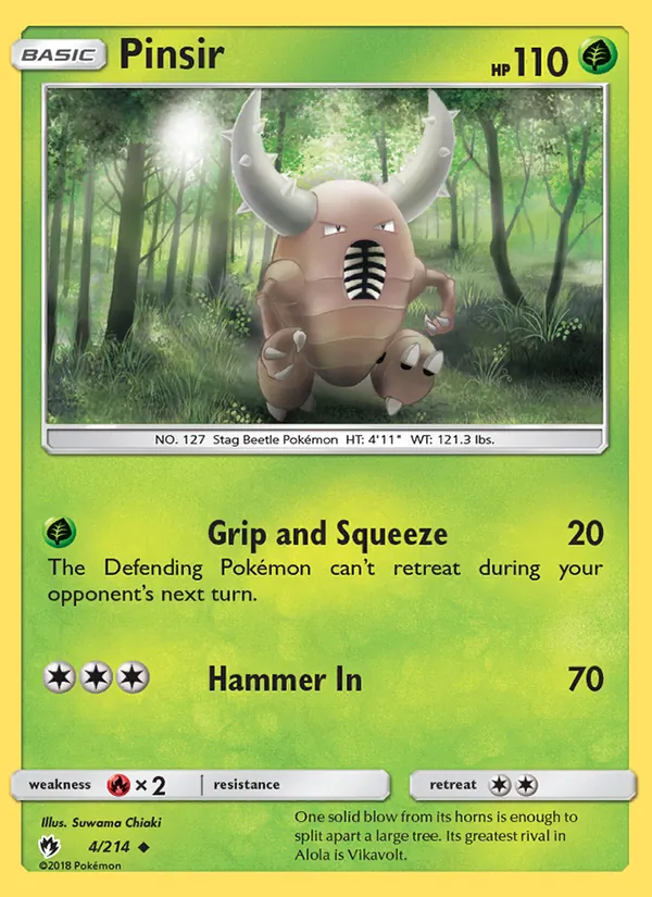 Pinsir 4/214