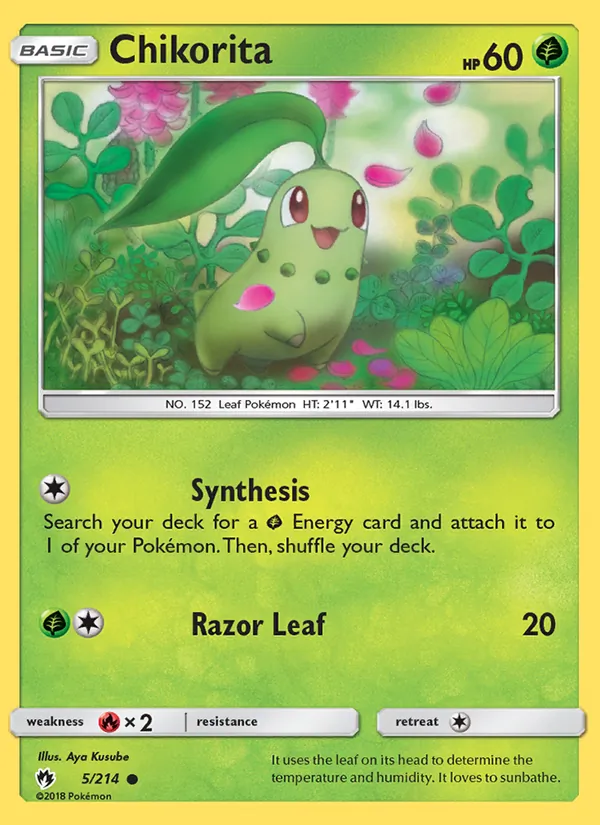 Chikorita 5/214