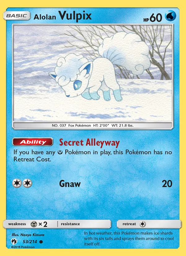 Alolan Vulpix 53/214