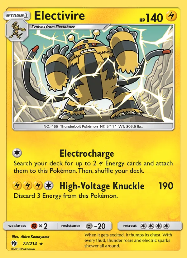 Electivire 72/214