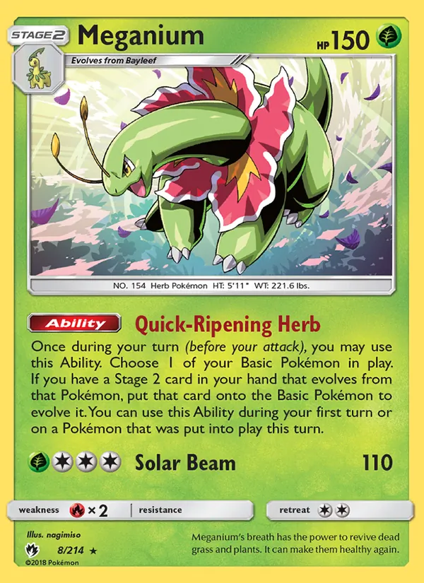 Meganium 8/214