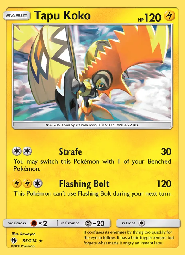Tapu Koko 85/214