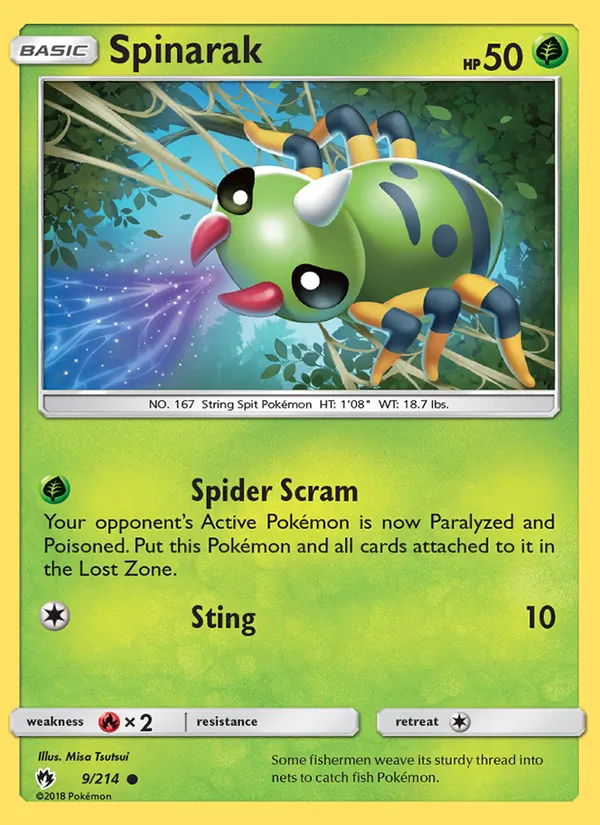 Spinarak 9/214