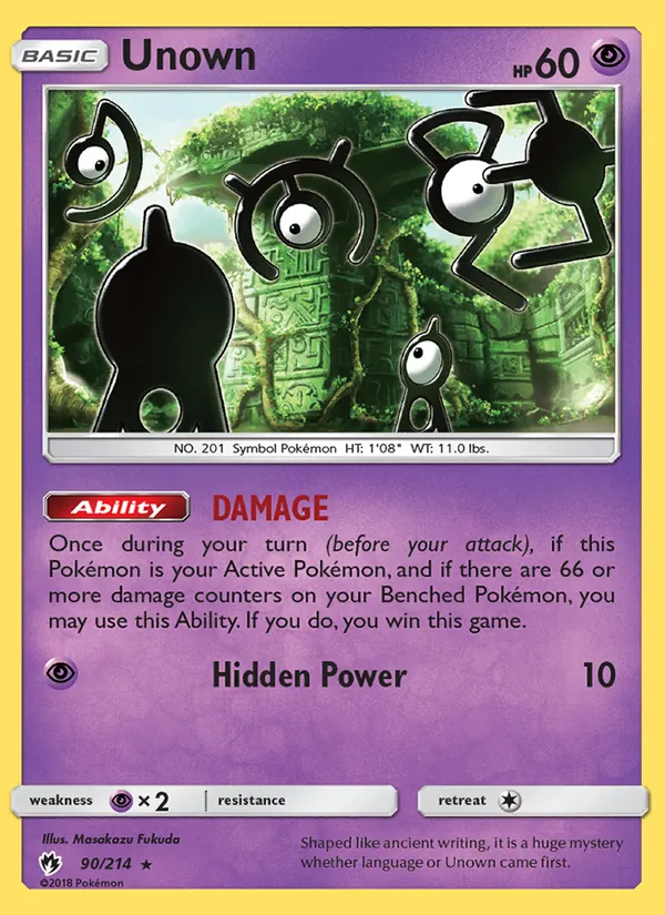Unown 90/214