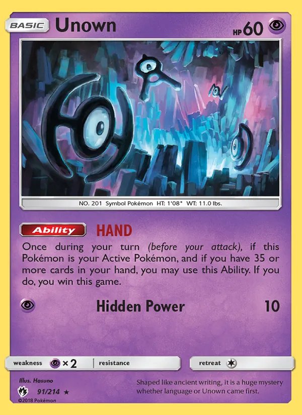 Unown 91/214
