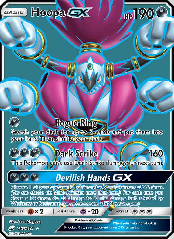 Hoopa GX 166/181
