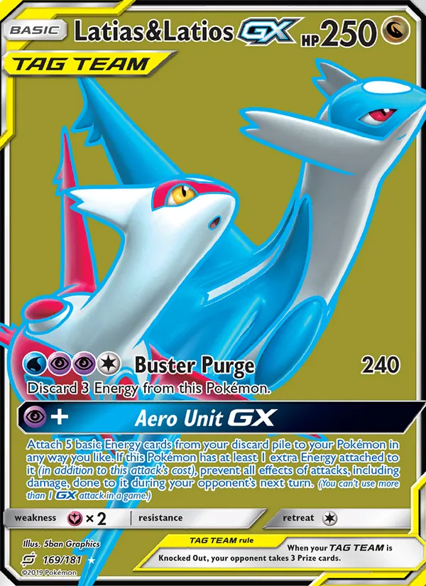 Latias & Latios GX 169/181