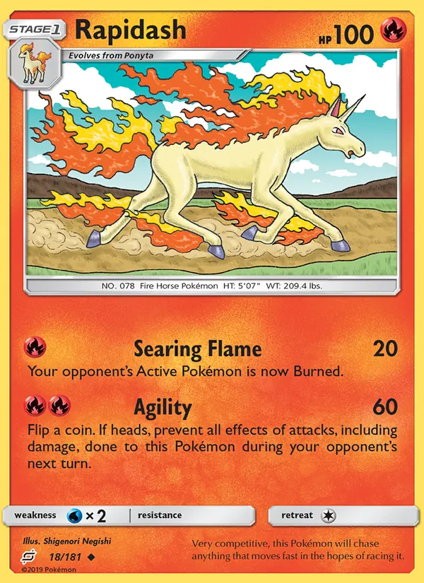 Rapidash 18/181