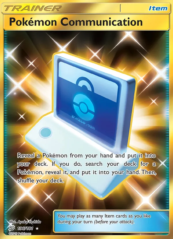 Pokémon Communication 196/181