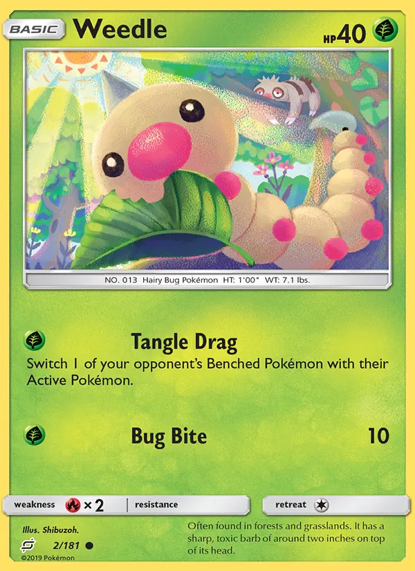Weedle 2/181