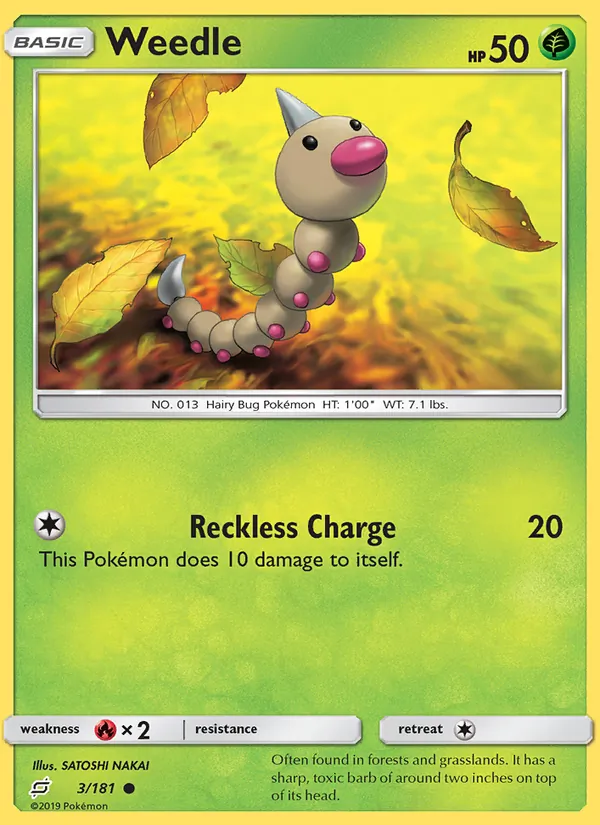 Weedle 3/181