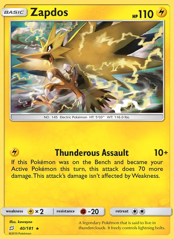 Zapdos 40/181