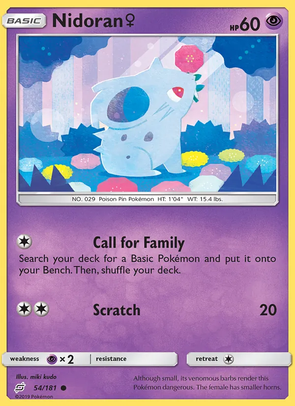 Nidoran♀ 54/181