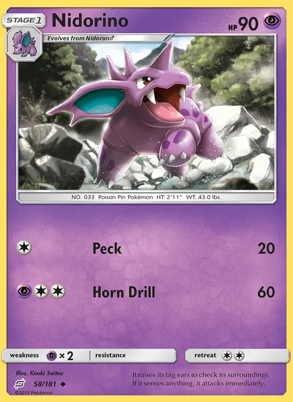 Nidorino 58/181