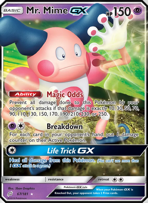 Mr. Mime GX 67/181