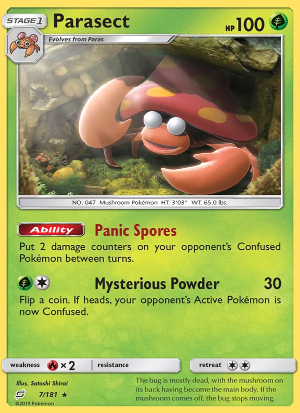 Parasect 7/181