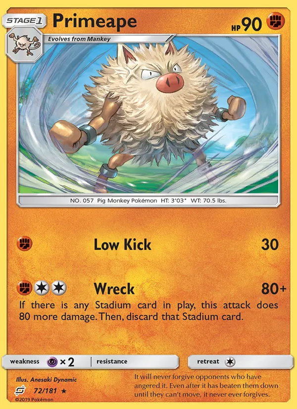 Primeape 72/181