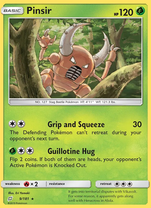 Pinsir 9/181