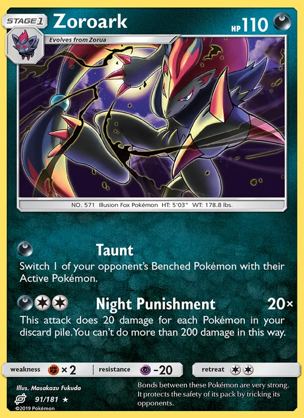 Zoroark 91/181