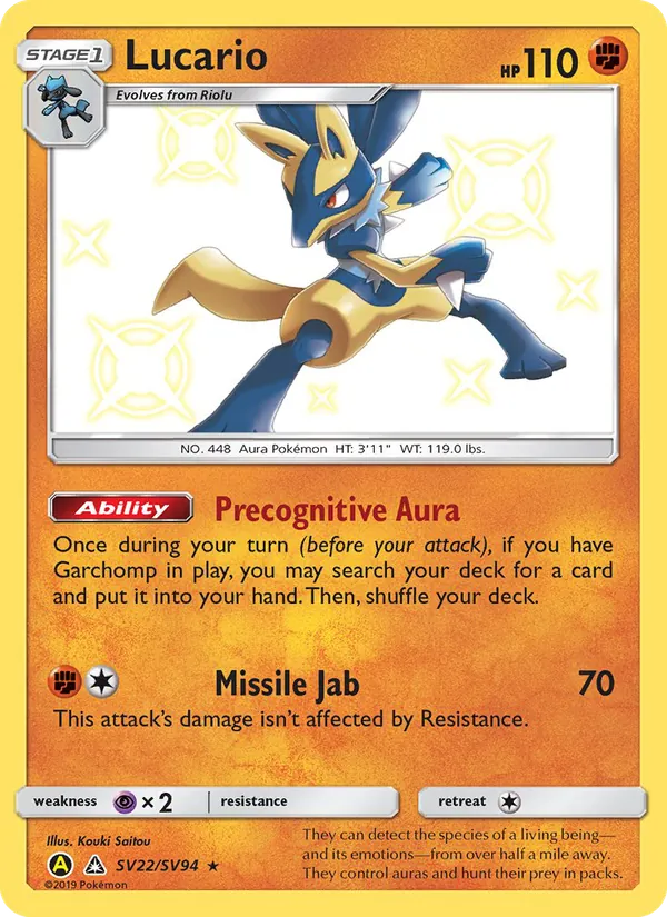 Lucario SV22/94